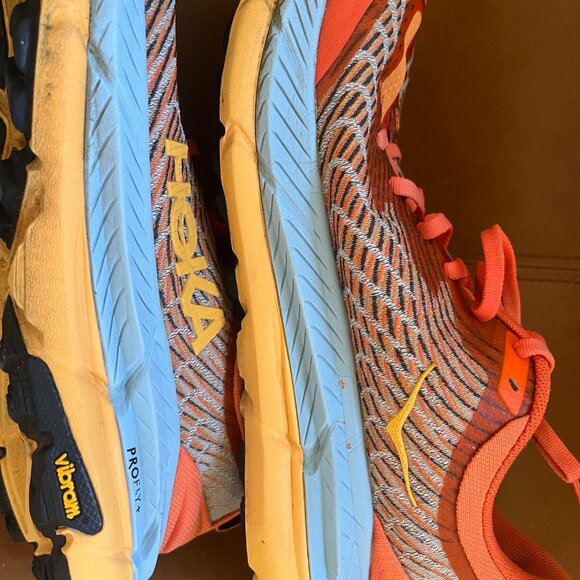 HOKA Mafate Speed 4 Puffin's Bill Orange - Picture 2 of 4